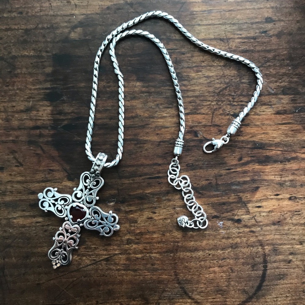 Brighton Necklace and Cross